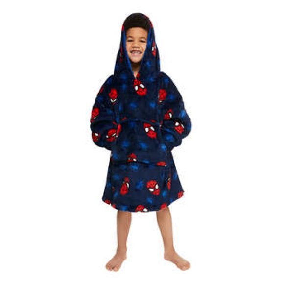 Marvel Spider-man Children's Hooded Loungee - Picture 4 of 5